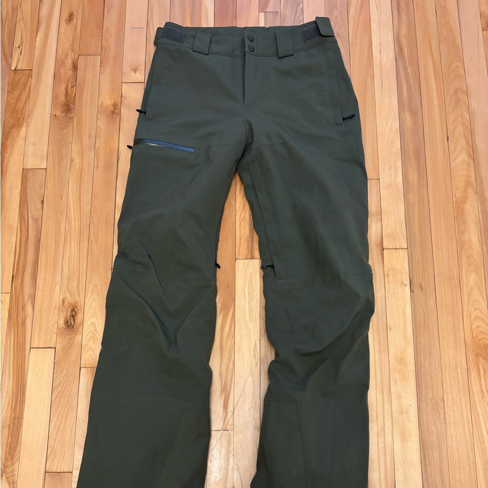 Marmot Olive Green Snow Pants